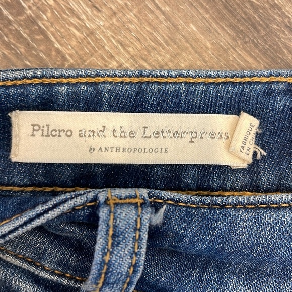 PILCRO High Rise Skinny Jean size 27 (Anthrpologie) - Picture 3 of 7